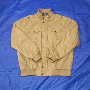 Men's Classic Tan Military Jacket